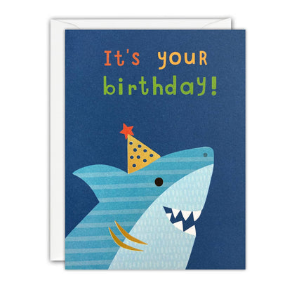 Birthday Shark Minnows Card