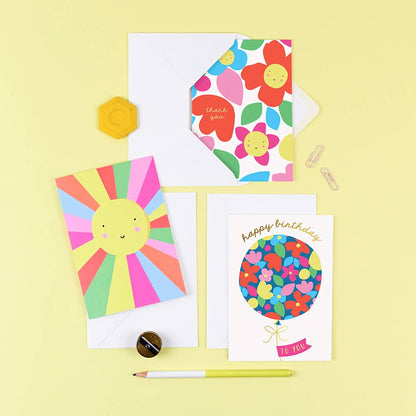 Balloon Birthday Card