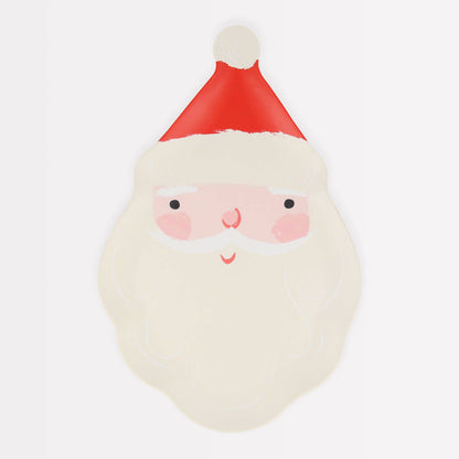 Reusable Santa Plate by Meri Meri