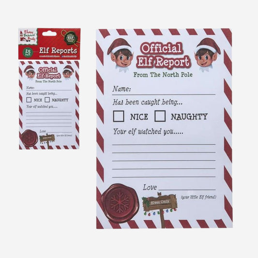 Official Elf Report – Elves Behavin’ Badly (25 Pack)