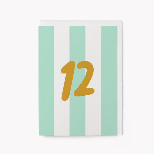 12th Birthday - Greeting Card