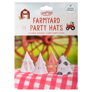 Farm Animal Party Hats