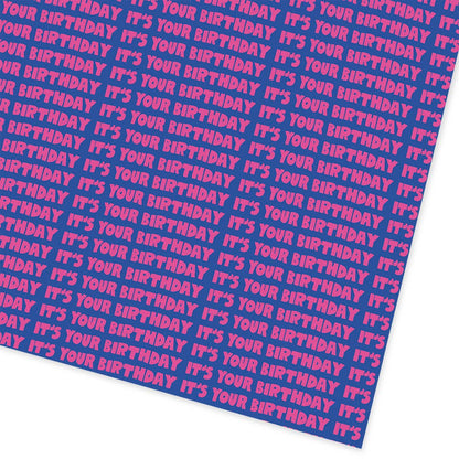 It's Your Birthday Wrapping Paper Roll