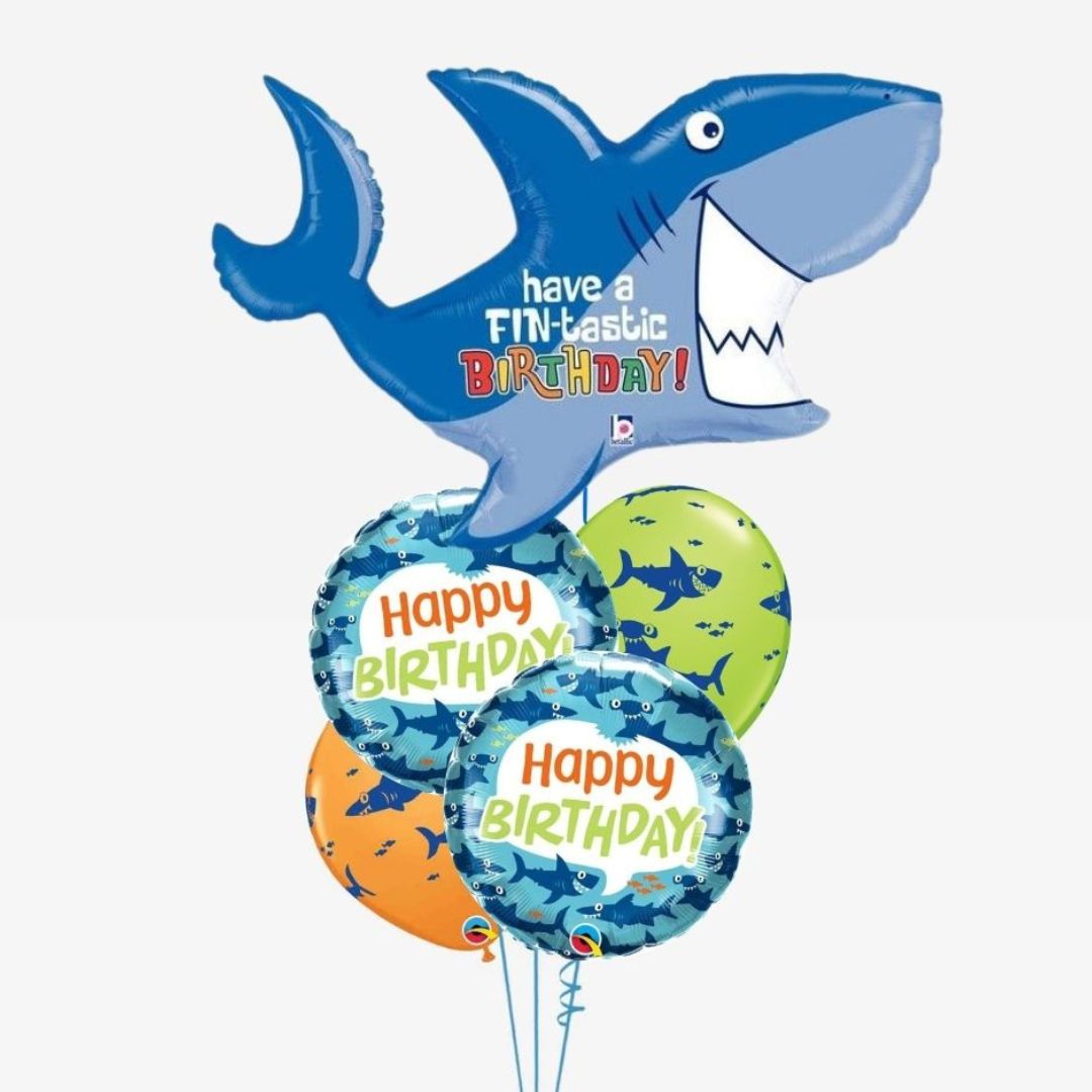 Fantastic Shark Inflated Foil Balloon