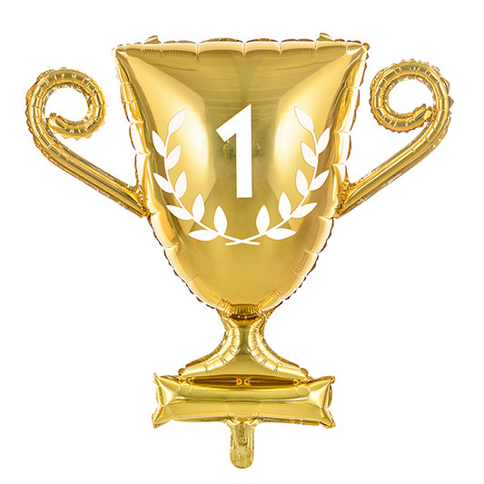 No.1 Gold Trophy Cup Inflated Foil Balloon