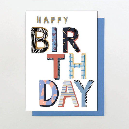 Happy Birthday Text Card