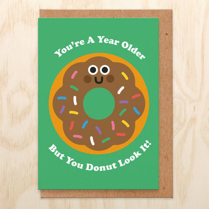 Donut Birthday Card