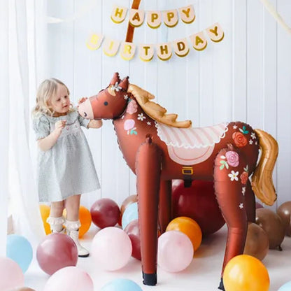 Standing Horse Inflated Foil Balloon