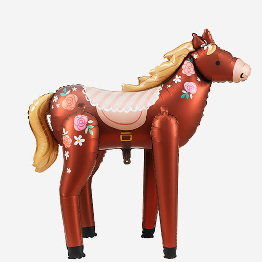 Standing Horse Inflated Foil Balloon