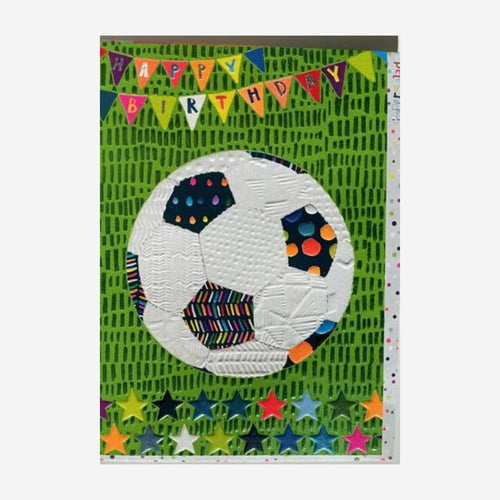 Football Birthday Card by Paper Salad