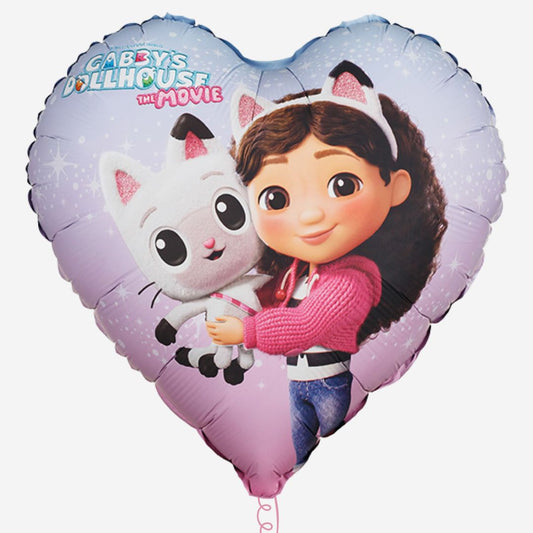 Gabby's Dollhouse Heart Shape Inflated Foil Balloon