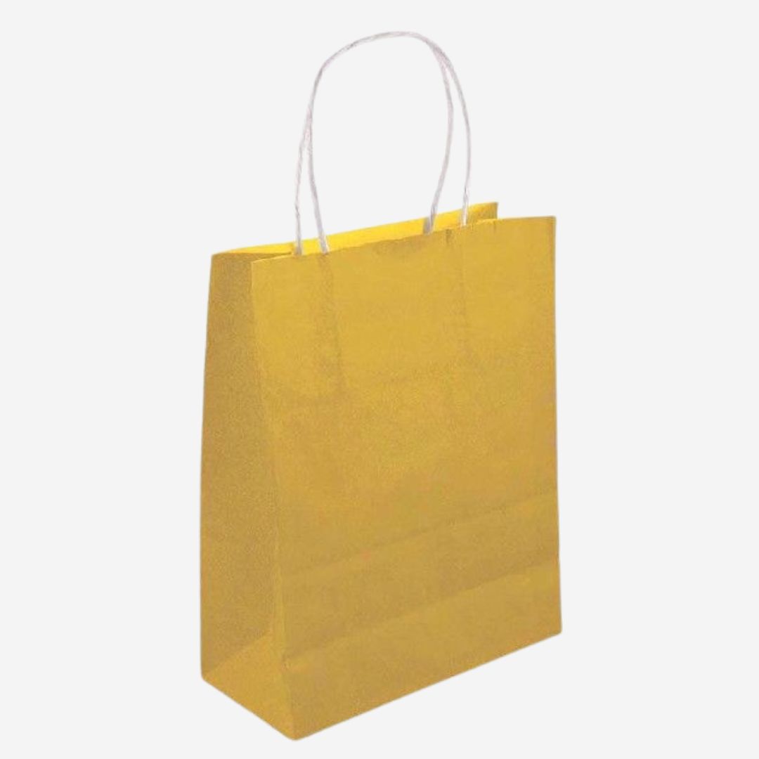 Gold Paper Party Bags