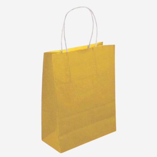 Gold Paper Party Bags