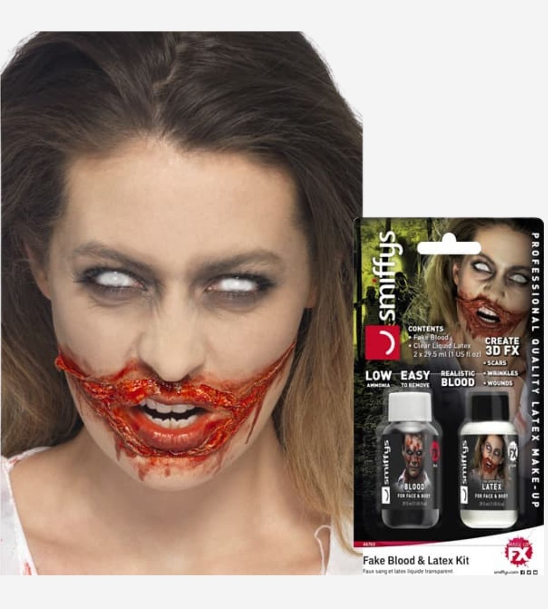 Fake Blood and Latex Kit