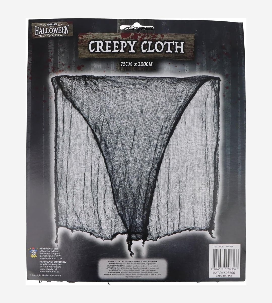 Creepy Cloth Decoration