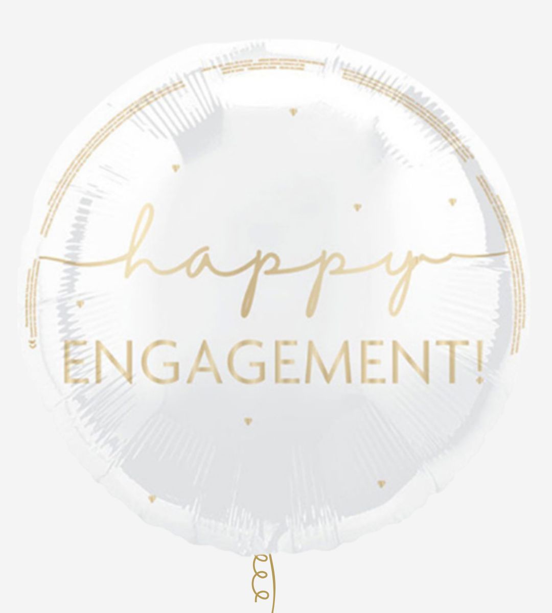 Happy Engagement Inflated Foil Balloon