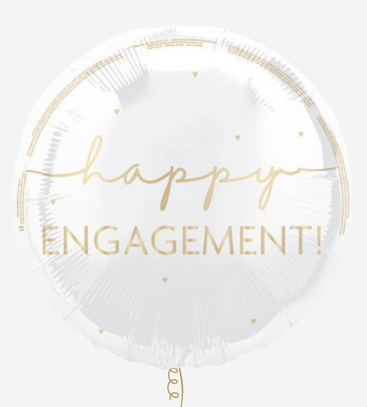 Happy Engagement Inflated Foil Balloon