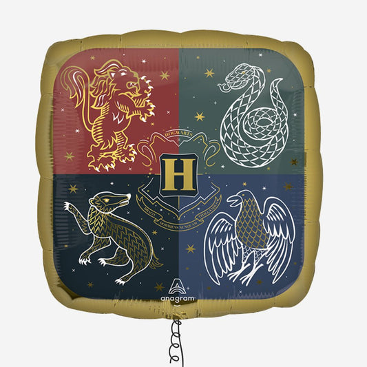 Harry Potter Hogwarts Crest 18" Inflated Balloon