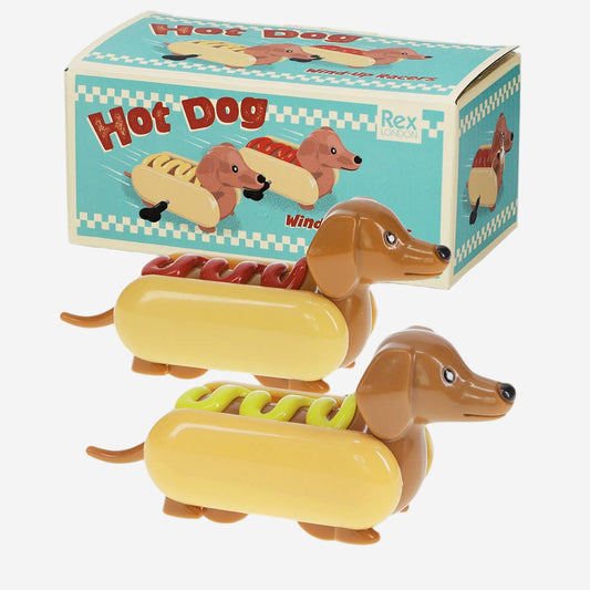Wind-up racers (set of 2) - Hot Dog
