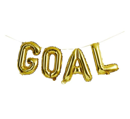 Football Goal Foil Balloon Garland