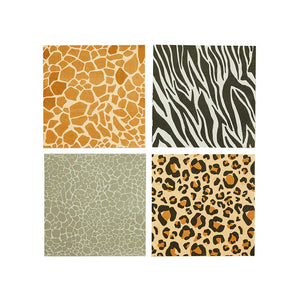 Safari Animal Print Paper Napkins