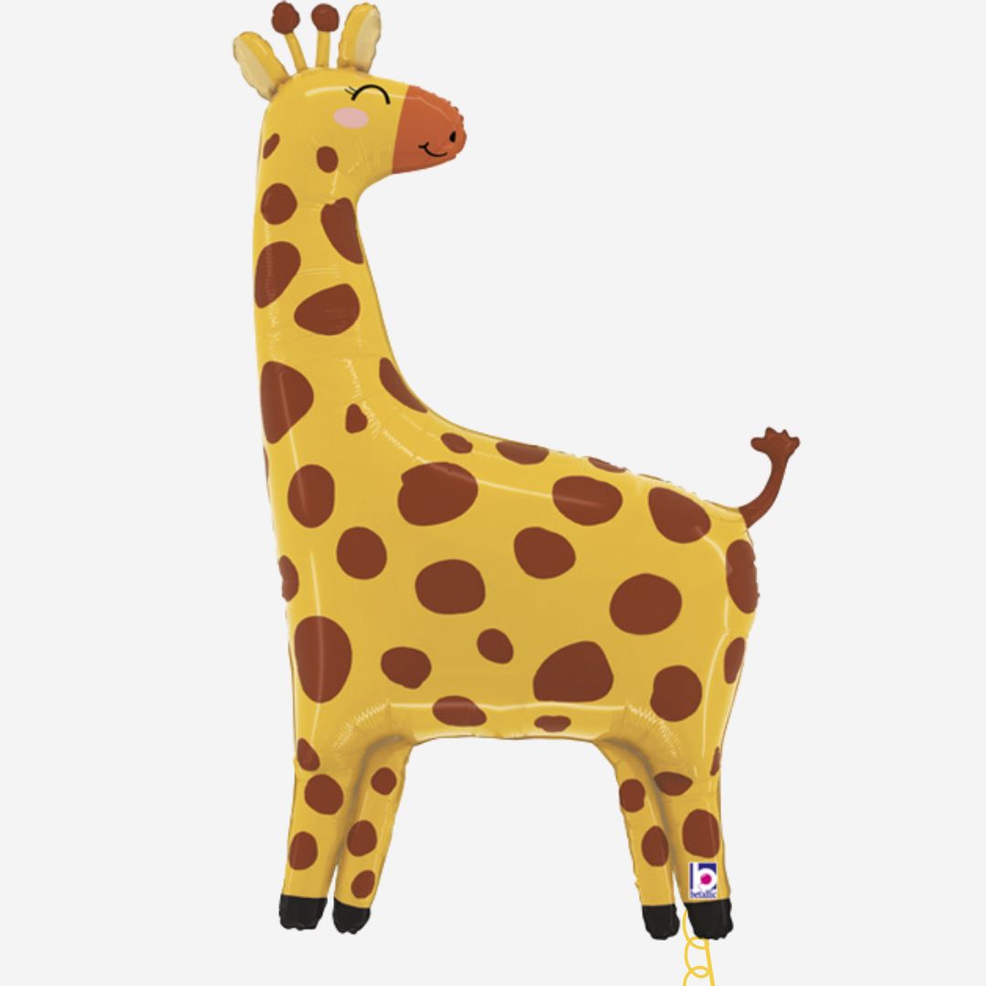 Jungle Giraffe Inflated Foil Balloon