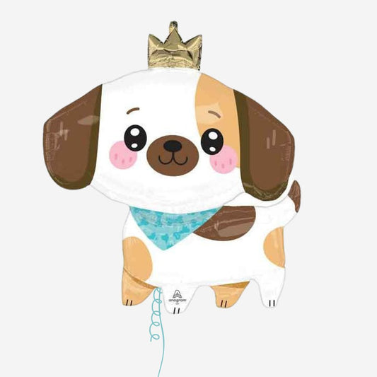 Kawaii Puppy Supershape Inflated Foil Balloon