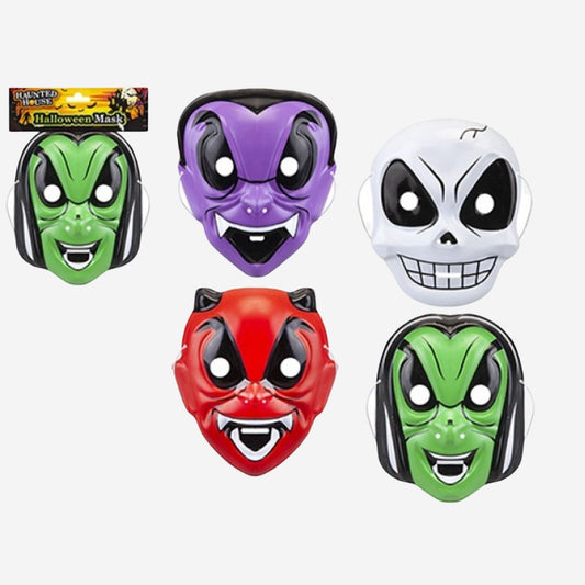 Children’s Halloween Masks – Assorted Spooky Designs