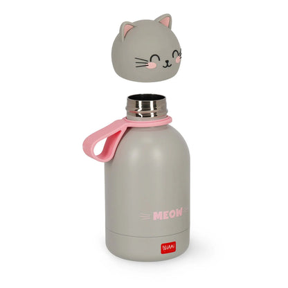 Vacuum Bottle for Kids - Kitty - Hot&Cold BFF