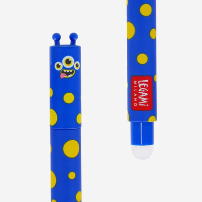 Legami Erasable Gel Pen - Monster - Blue