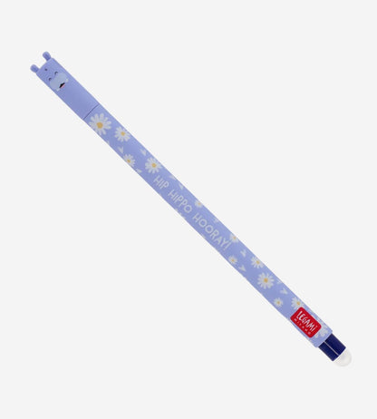 Legami Erasable Gel Pen - Hippo