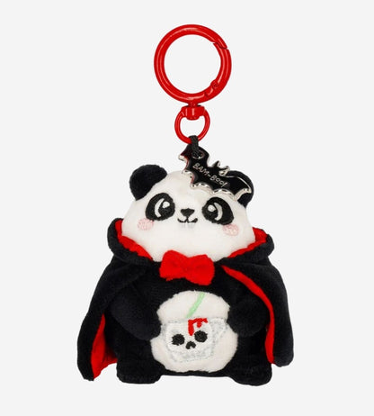 Halloween Panda Plush Key Ring "Bam-Boo!" - Tiny Super Soft!