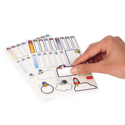 Adhesive Labels with Protective Film - My Name Is... - Space