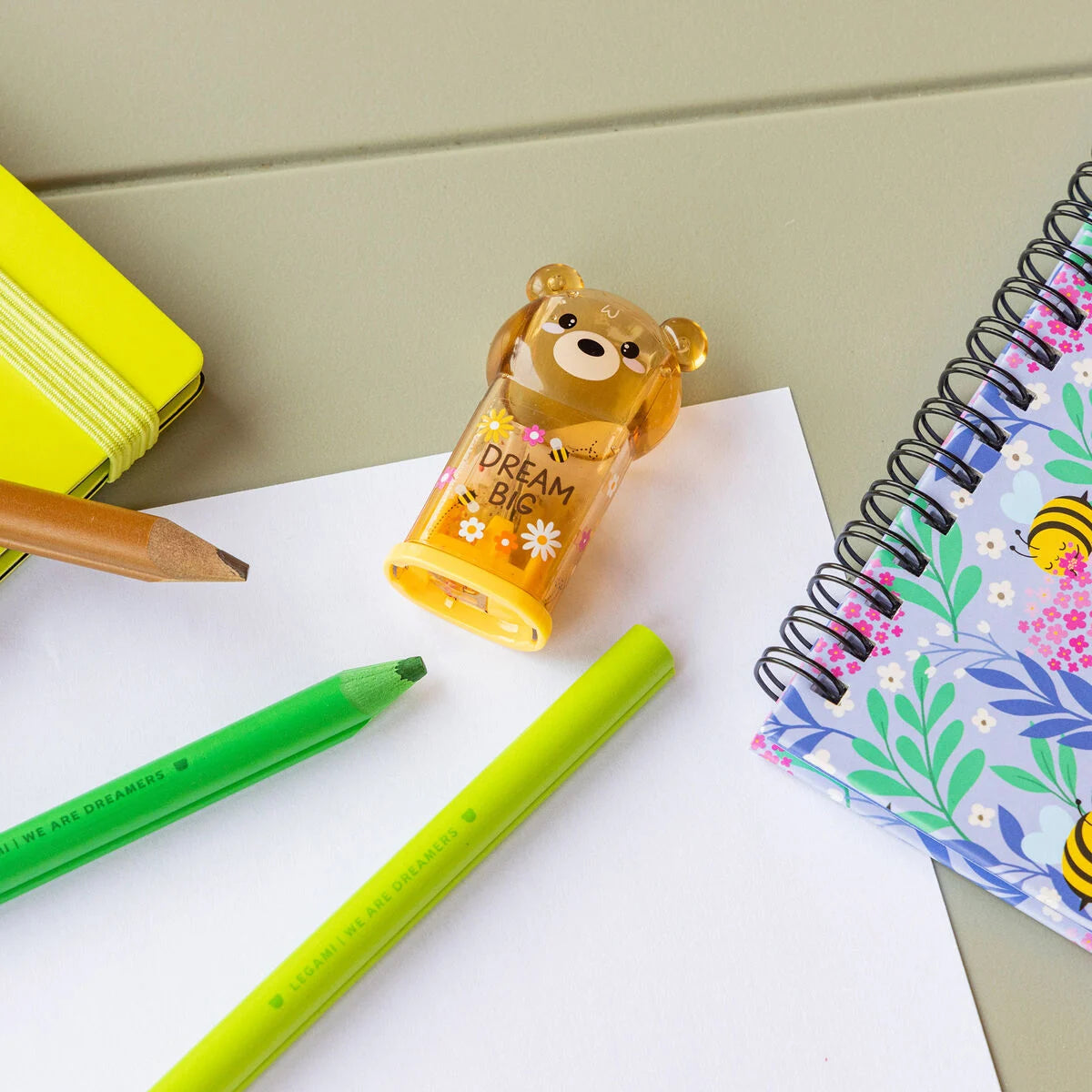 Legami Pencil Sharpener with Container – Bear Sweet Bear