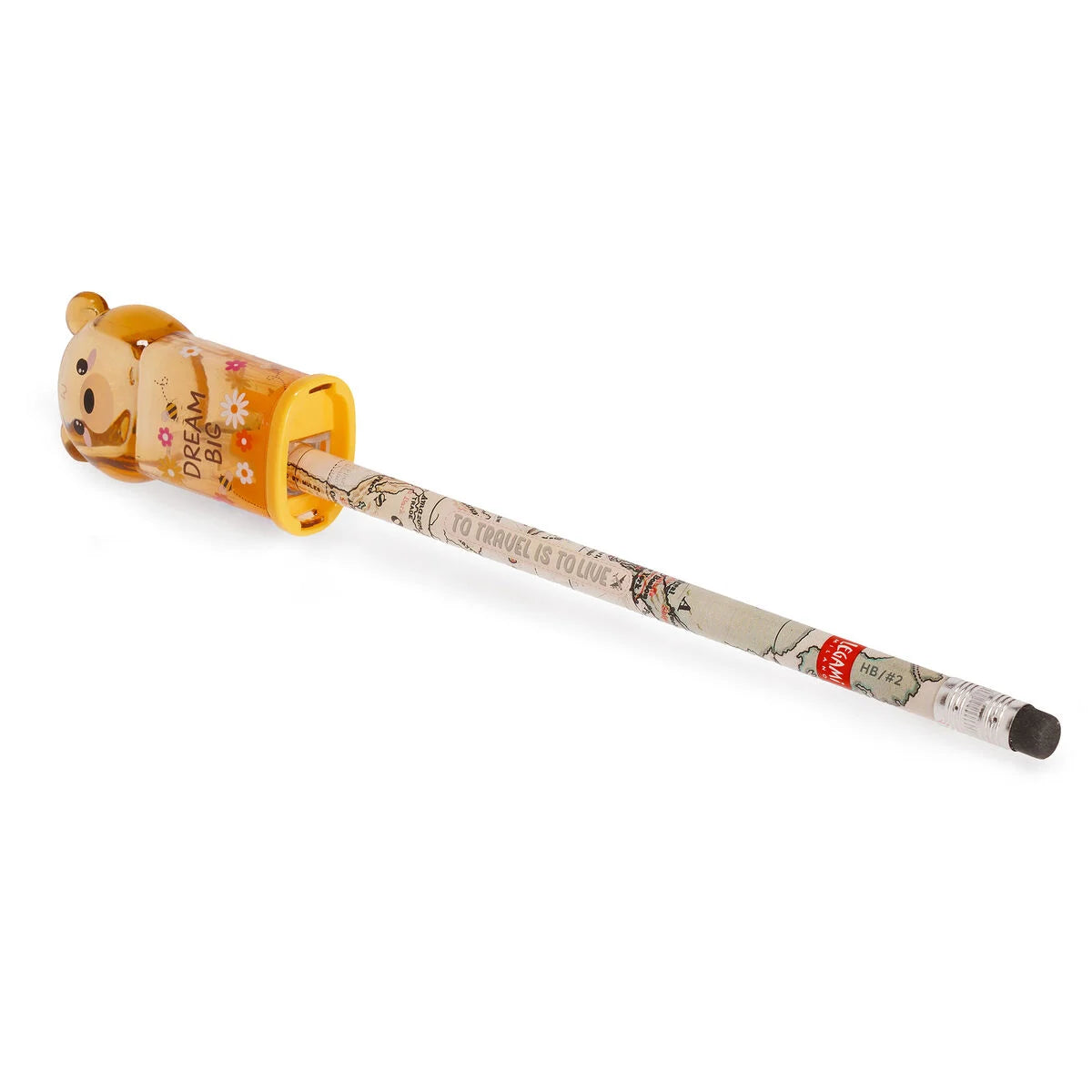 Legami Pencil Sharpener with Container – Bear Sweet Bear