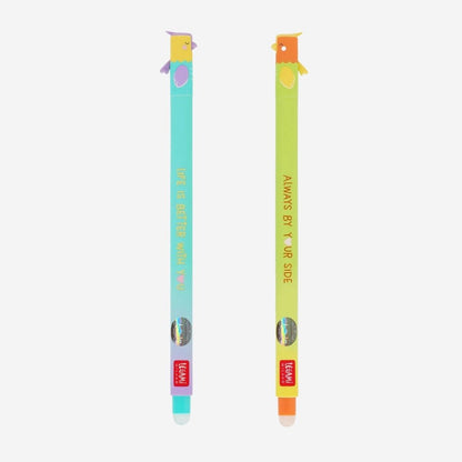 Set of 2 Erasable Gel Pens - Better Together - Legami