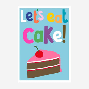 Let's Eat Cake Card by Paper Salad