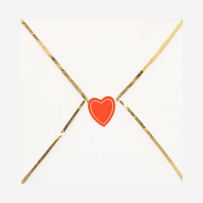 Envelope Shaped Dinner Napkin