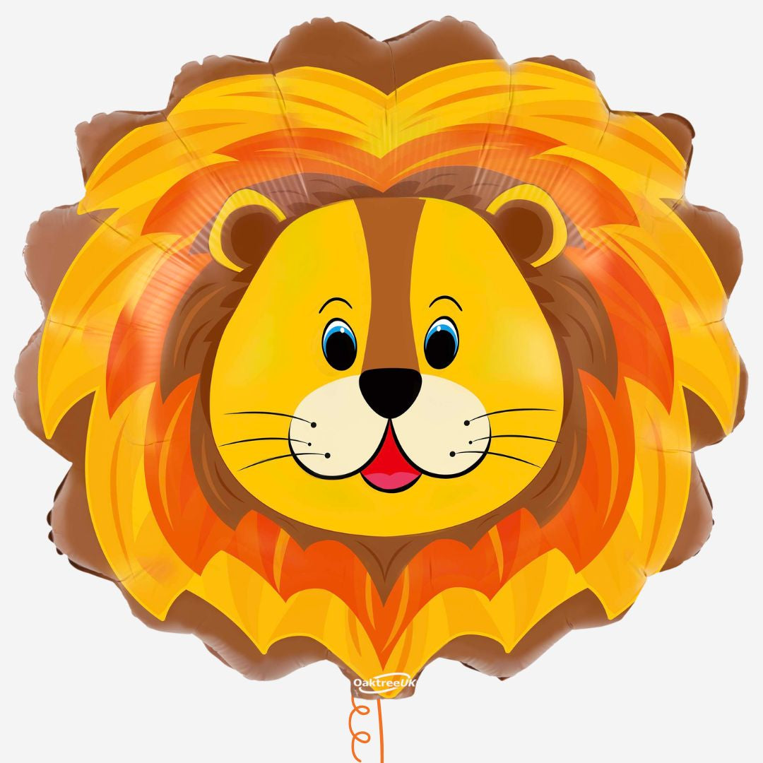 Lovable Lion Inflated Foil Balloon