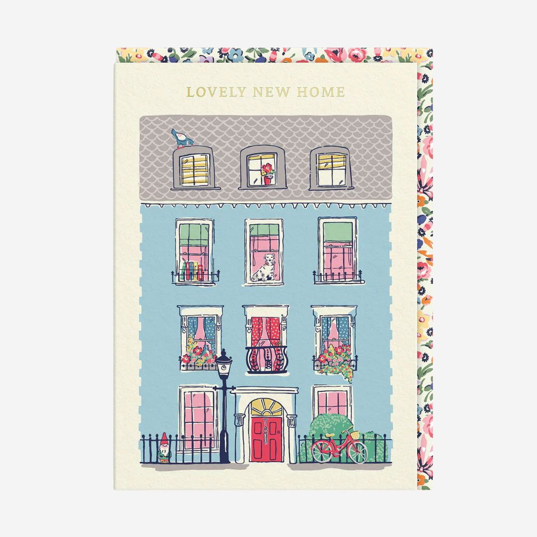 Lovely New Home Greeting Card