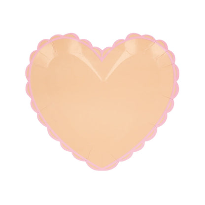 Pastel Heart Small Plates by Meri Meri