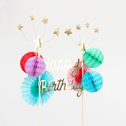 Happy Birthday Cake Topper by Meri Meri