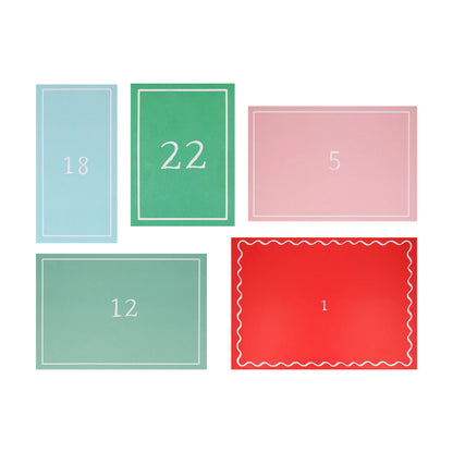 Gingerbread Sticker Advent Calendar by Meri Meri