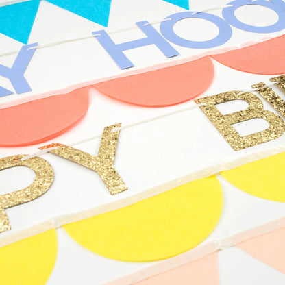 Rainbow Birthday Garlands