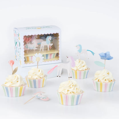 Meadow Unicorns Cupcake Kit by Meri Meri