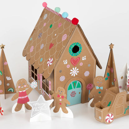 Gingerbread Sticker Advent Calendar by Meri Meri