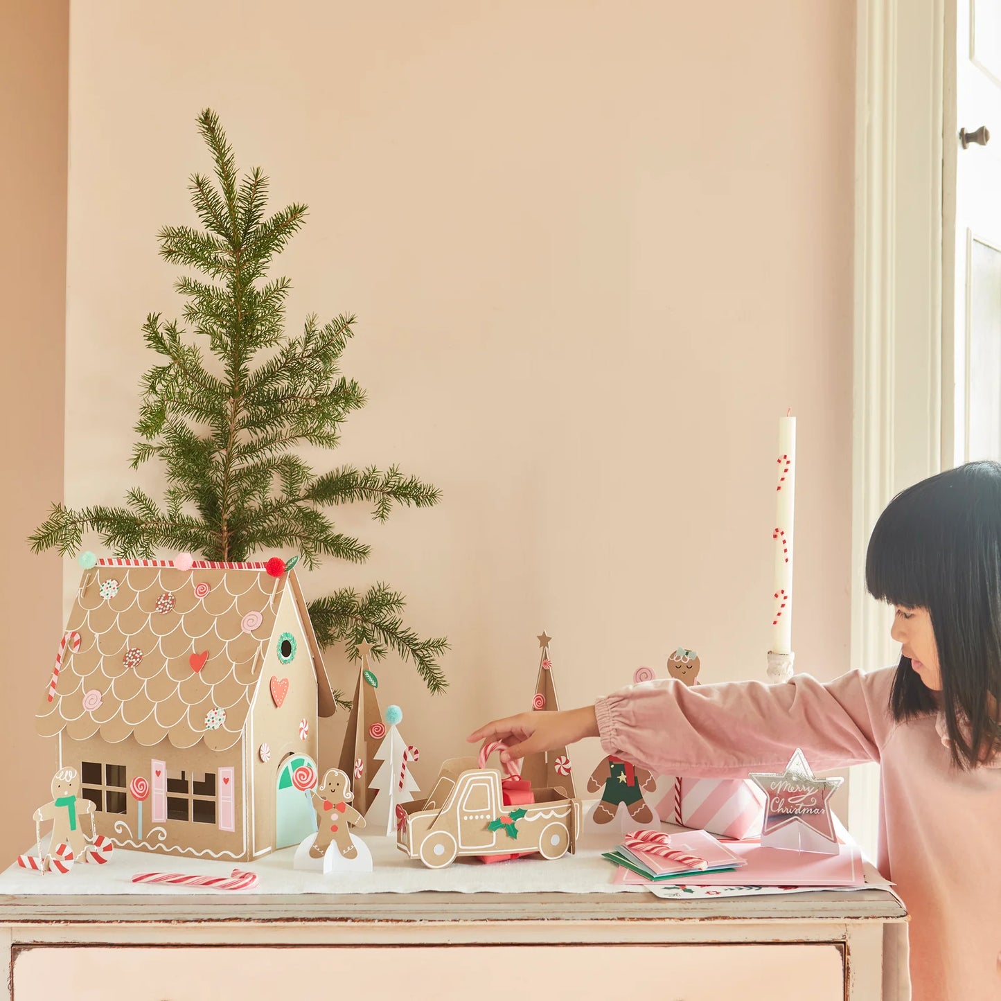 Gingerbread Sticker Advent Calendar by Meri Meri