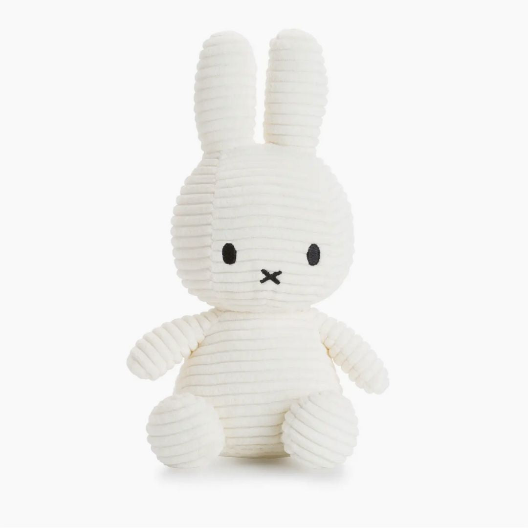 Miffy Corduroy ECO White Plush Toy