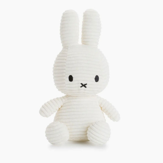 Miffy Corduroy ECO White Plush Toy