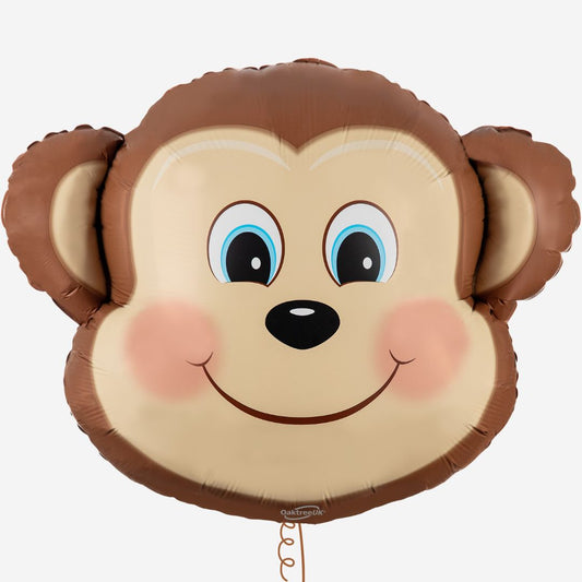 Mischievous Monkey Inflated Foil Balloon